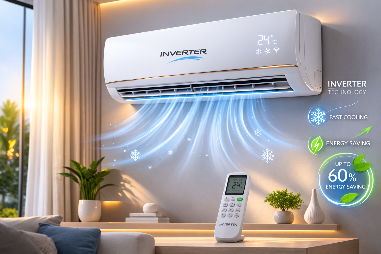 The coolest aircon inverter ac