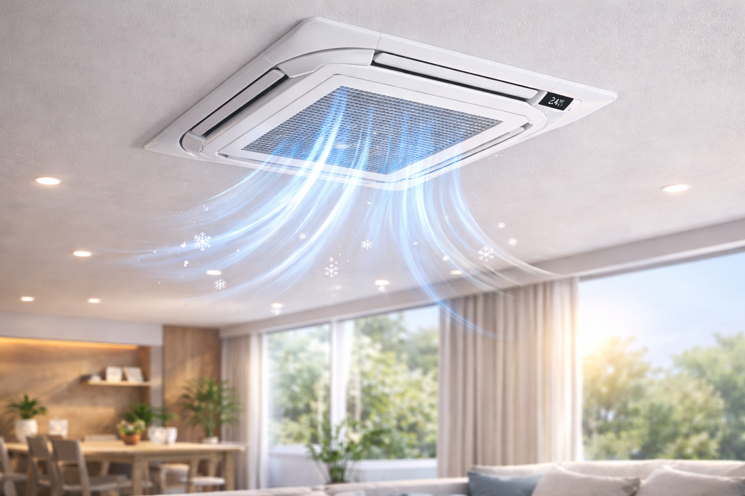 The coolest aircon cassete ac